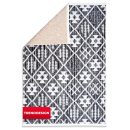 Produktansicht des heySimeon Teppichs in der Farbe Nepal mit klassischem Muster in Grau-Beige