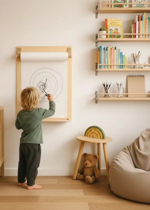 Wall Mounted Drawing Board